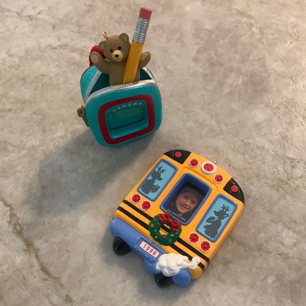 Hallmark School Related Christmas Ornaments